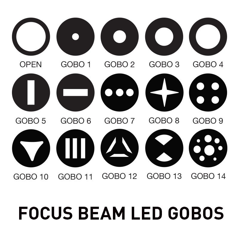 Focus Beam LED - Wisdom Esoterica - American DJ - 818651026337 - spot light