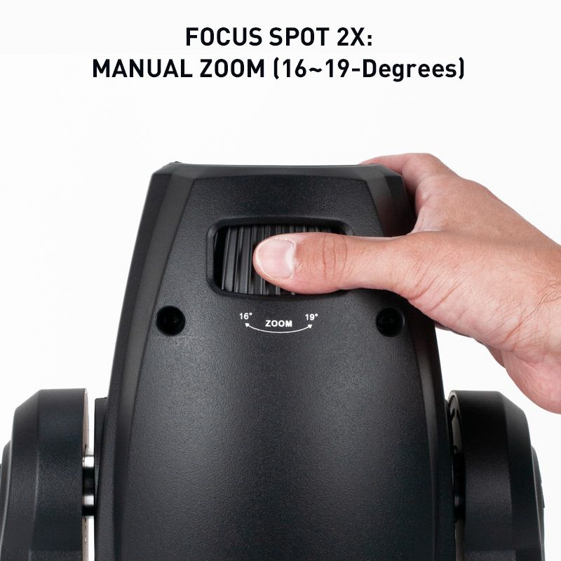 Focus Spot 2X - Wisdom Esoterica - American DJ - 818651027358 - spot light