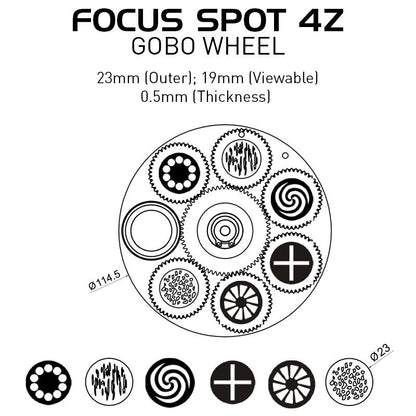 Focus Spot 4Z - Wisdom Esoterica - American DJ - 818651025811 - spot light