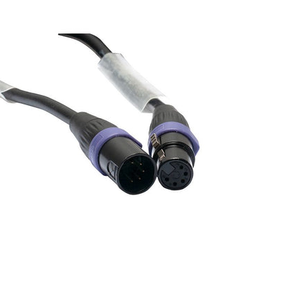 Professional DMX Cable - 3-Pin Male to 3-Pin Female Connection - Wisdom Esoterica - American DJ - 819730010391 - DMX Cable