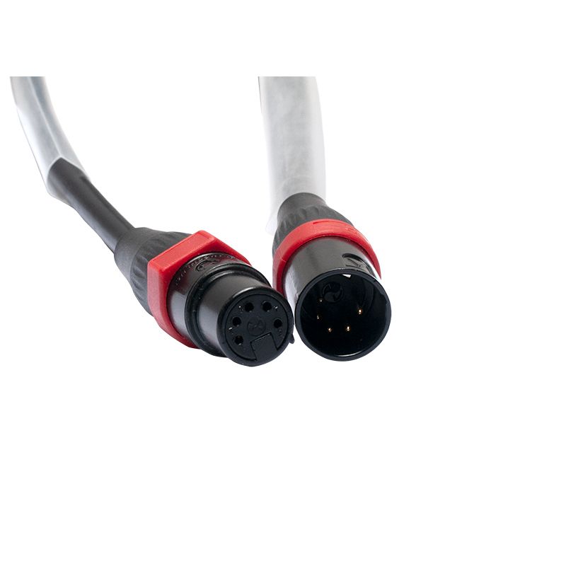 Professional DMX Cable - 3-Pin Male to 3-Pin Female Connection - Wisdom Esoterica - American DJ - 819730017734 - DMX Cable