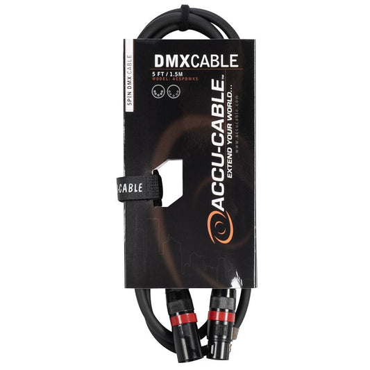 DMX Cables, 5-Pin - Wisdom Esoterica - American DJ - 819730011220 - DMX Cable