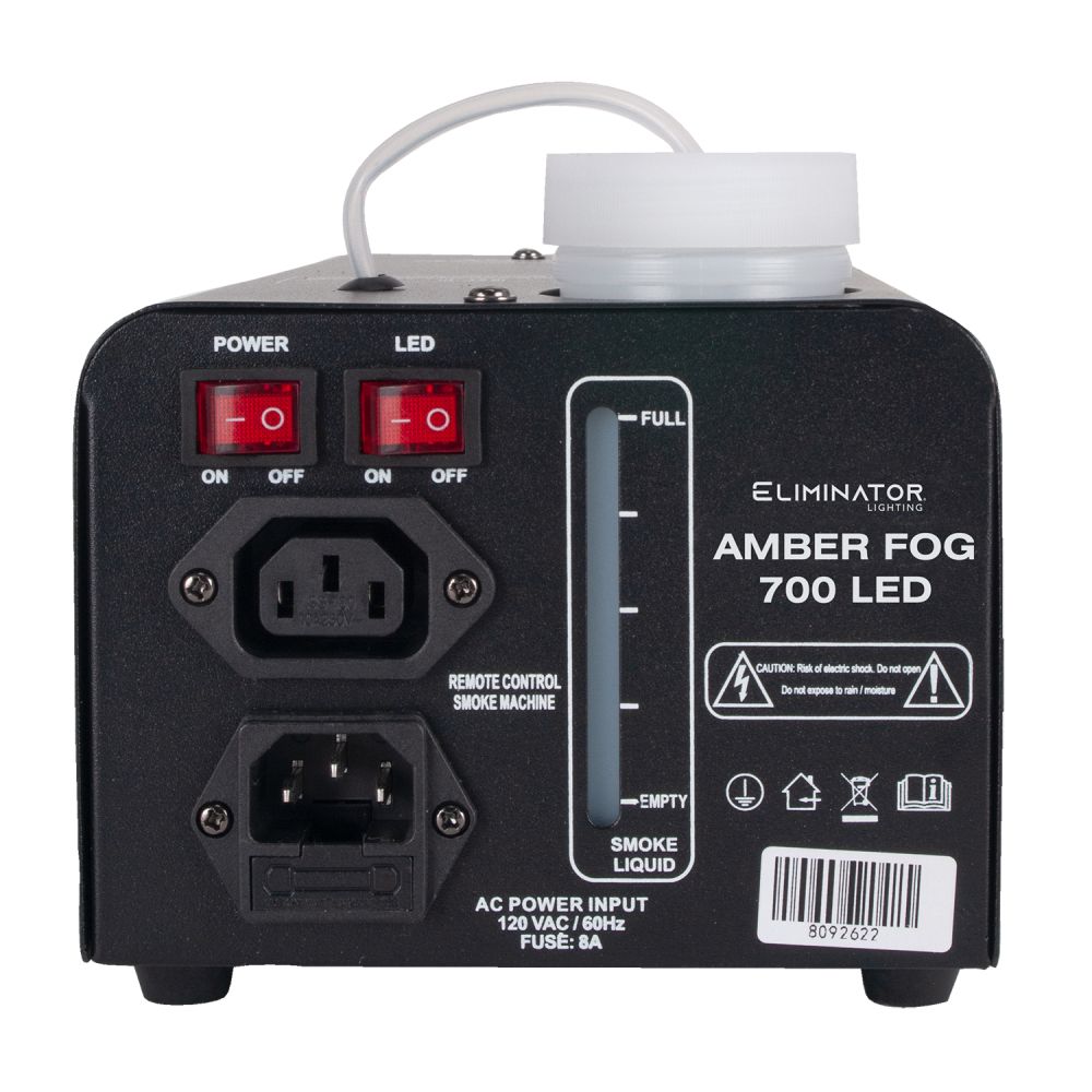 Eliminator Amber FOG 700 LED - Wisdom Esoterica - American DJ - 817175010693 - Fog Machine