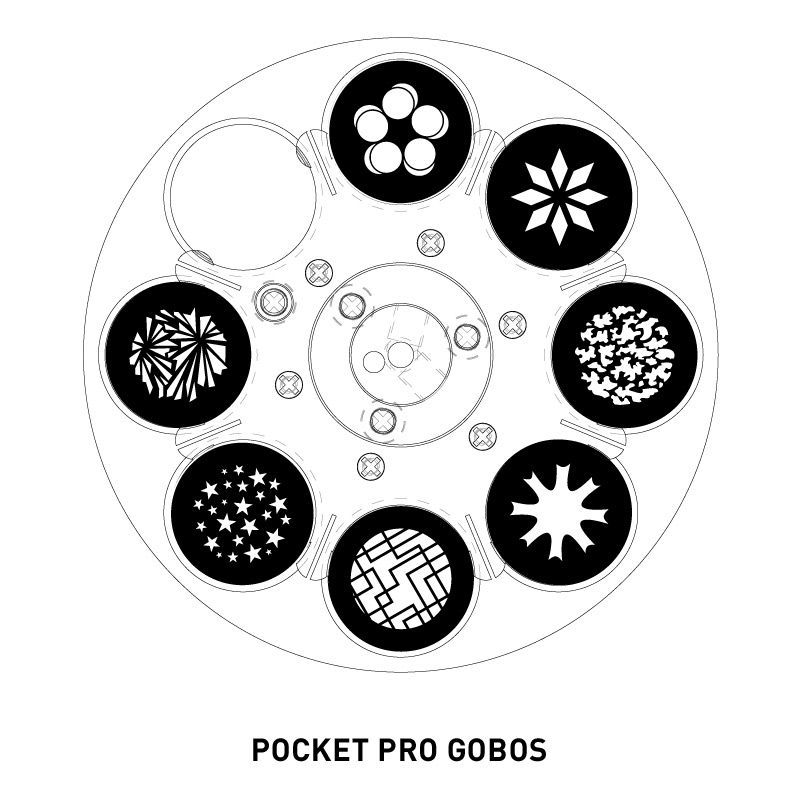 Pocket Pro - Wisdom Esoterica - American DJ - 818651020342 - spot light