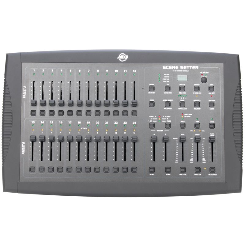 Scene Setter 24-Channel DMX Console - Wisdom Esoterica - American DJ - 819730012043 - DMX Lighting controller